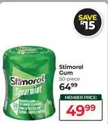 Dis-Chem Stimorol Gum 50 Piece offer