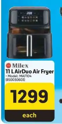 Makro Milex 11 L AirDuo Air Fryer offer