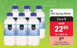 Makro Still Spring Water offer