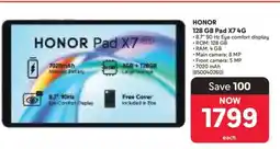 Makro HONOR 128 GB Pad X7 4G offer