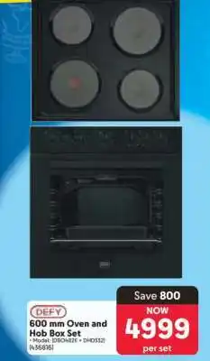 Makro DEFY 600 mm Oven and Hob Box Set offer