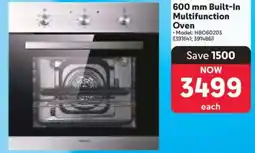 Makro 600 mm Built-In Multifunction Oven offer