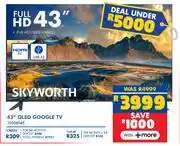 Russells Skyworth 43 QLED Google TV 10306045 offer