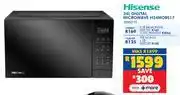 Russells Hisense 34L Digital Microwave H34MOBS17 10302111 offer