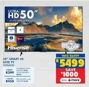 Russells Hisense 50 Smart 4K UHD TV 10304030 offer