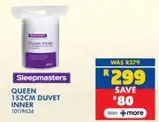 Russells Sleepmasters Queen 152cm Duvet Inner 10119636 offer