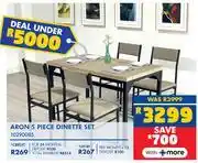 Russells Aron 5 Piece Dinette Set 10290085 offer