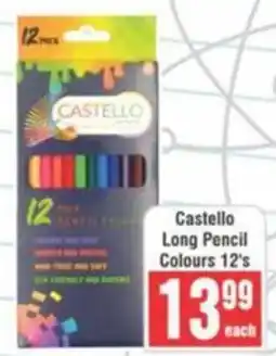 Frontline Castello Long Pencil Colours offer