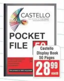 Frontline Castello Display Book 50 Pages offer