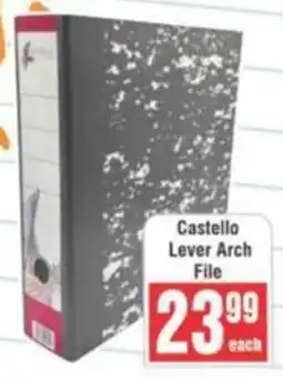 Frontline Castello Lever Arch File offer