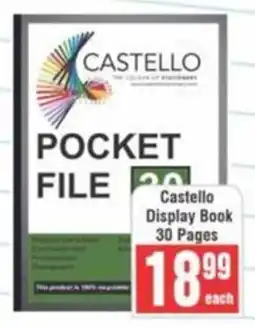 Frontline Castello Display Book 30 Pages offer