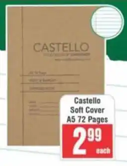 Frontline Castello Soft Cover A5 72 Pages offer