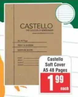 Frontline Castello Soft Cover A5 48 Pages offer