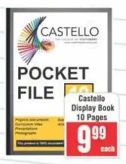 Frontline Castello Display Book 10 Pages offer