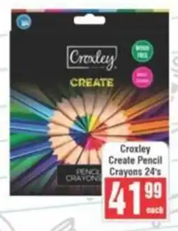 Frontline Croxley Create Pencil Crayons offer