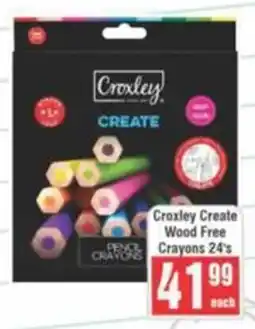 Frontline Croxley Create Wood Free Crayons offer
