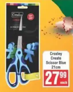 Frontline Croxley Create Scissor Blue offer