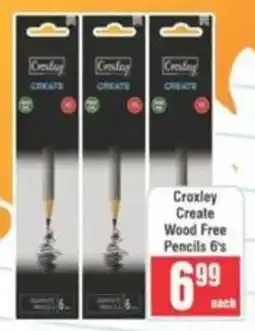 Frontline Croxley Create Wood Free Pencils offer