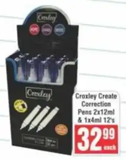 Frontline Croxley Create Correction Pens offer