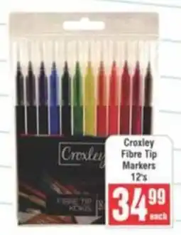 Frontline Croxley Fibre Tip Markers offer
