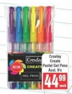 Frontline Croxley Create Gel Pens offer