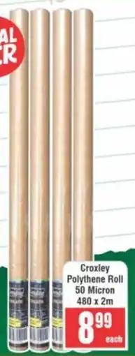 Frontline Croxley Polythene Roll 50 Micron offer