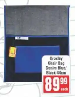 Frontline Croxley Chair Bag Denim Blue/ Black offer