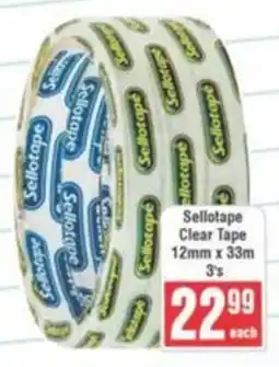 Frontline Sellotape Clear Tape offer