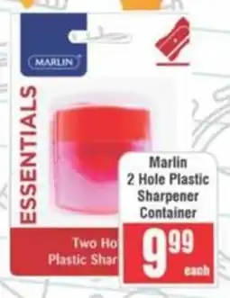Frontline Marlin 2 Hole Plastic Sharpener Container offer