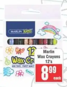 Frontline Marlin Wax Crayons offer