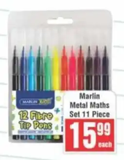 Frontline Marlin Metal Maths Set offer