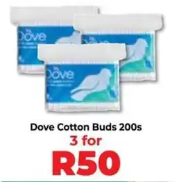 Food Lover's Market Dove Cotton Buds offer