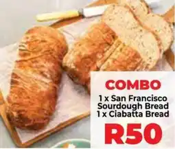 Food Lover's Market San Francisco Sourdough Bread and Ciabatta Bread offer