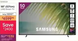 Bradlows Samsung 50" 127cm UHD Smart TV offer