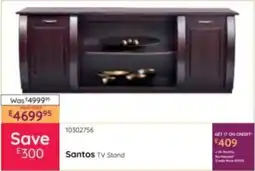 Bradlows Santos TV Stand offer