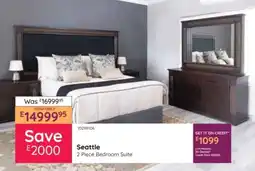 Bradlows Seattle Bedroom Suite offer