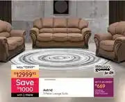 Bradlows Astrid 3 Piece Lounge Suite 10299189002 offer