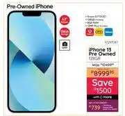 Bradlows Apple iPhone 13 Pre Owned 128GB 10297087 offer