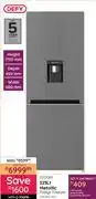 Bradlows Defy 323L Metallic Fridge/Freezer DAC627-WD 10117065 offer
