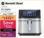Bradlows Bennett Read 10L Digital Air Fryer KAF145 10300603 offer