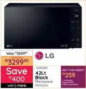 Bradlows LG 42L Black Microwave MS4235GIS 10110195 offer