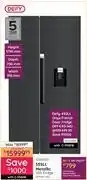 Bradlows Defy 555L Metallic SBS Fridge DFF647-WD 10306035 offer
