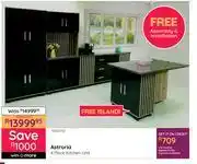 Bradlows Astroria 4 Piece Kitchen Unit 10302702 offer