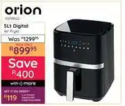 Bradlows Orion 5L Digital Air Fryer 10299622 offer
