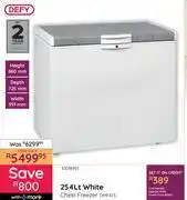 Bradlows Defy 254L White Chest Freezer DMF473 10018951 offer