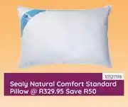 Bradlows Sealy Natural Comfort Standard Pillow 10121198 offer