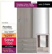 Bradlows Paradiso 2 Door Robe 10279808 offer