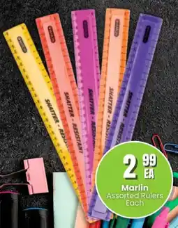 Super Save Marlin Assorted Rulers offer