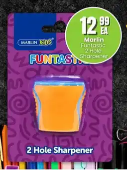 Super Save Marlin Funtastic 2 Hole Sharpener offer