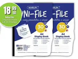 Super Save Marlin Display Book A4 30 Pocket offer